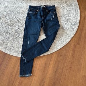 Size 2/26 Petite dark wash jeans